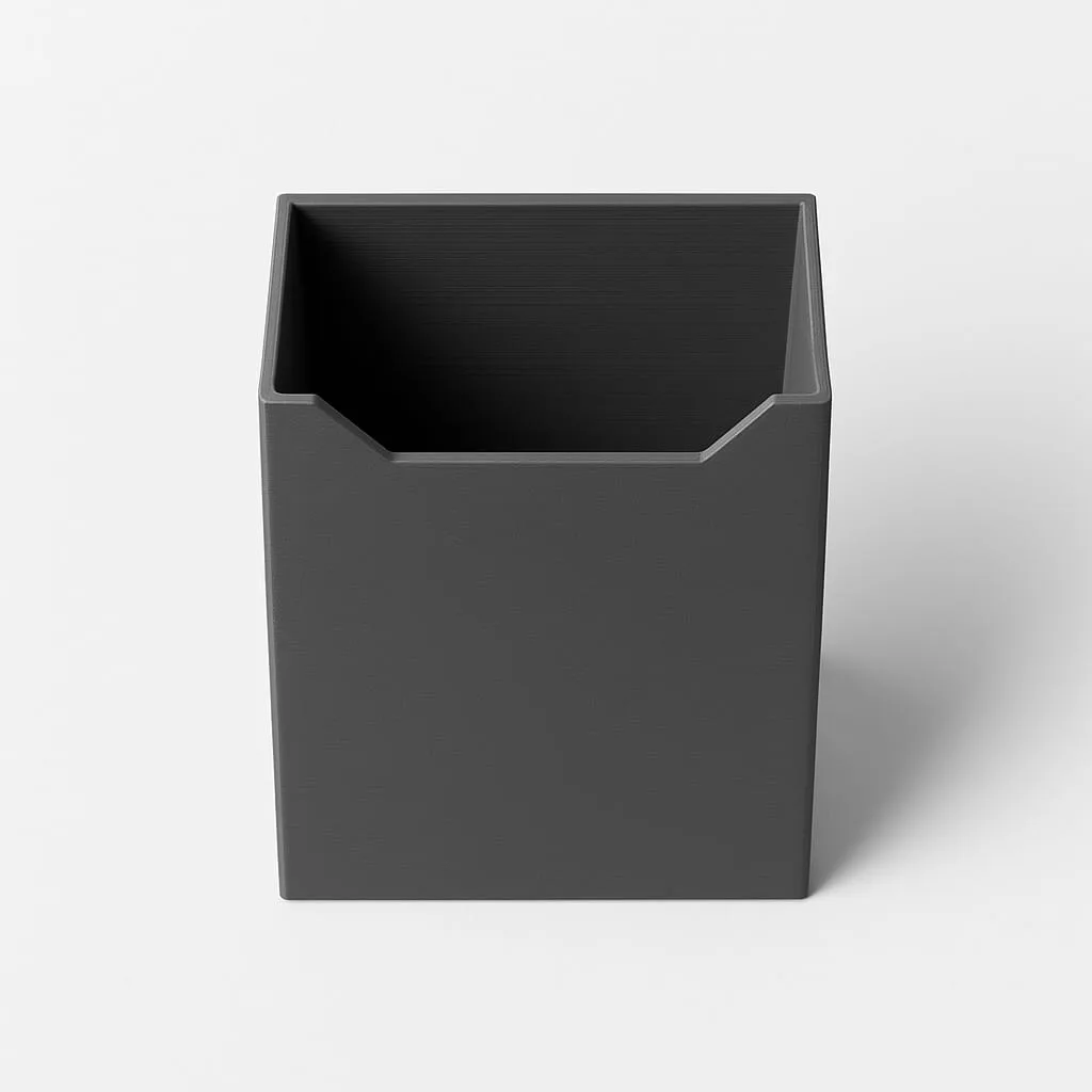 Bote organizador PETG para armario de utensilios largos