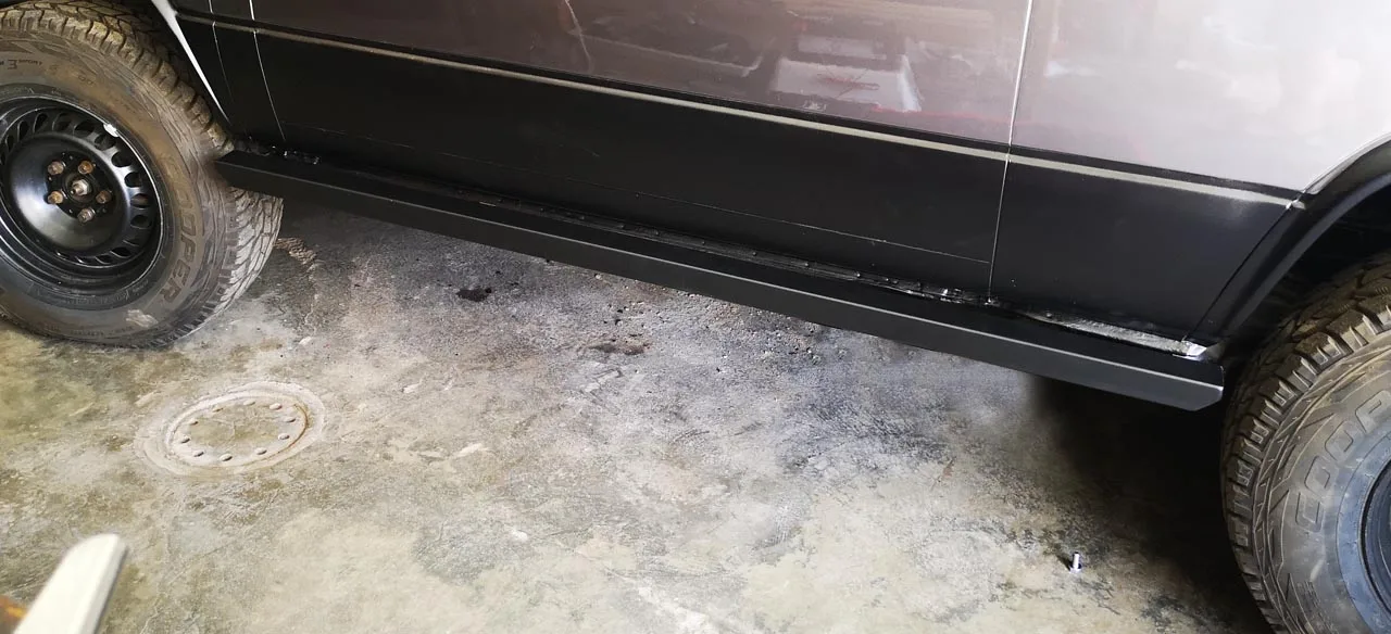 Estriberas para furgoneta 4×4