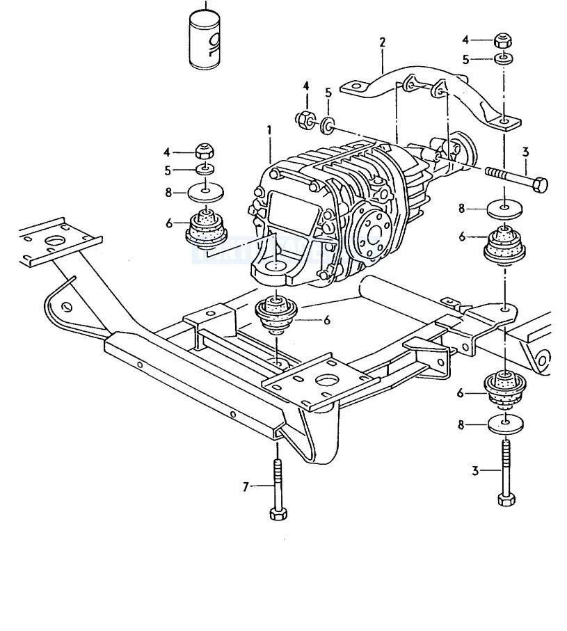 Esquema front differential