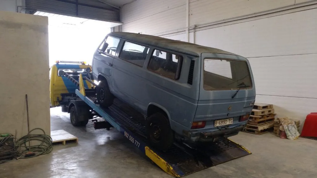Furgoneta en La Cotxera Classic Garage