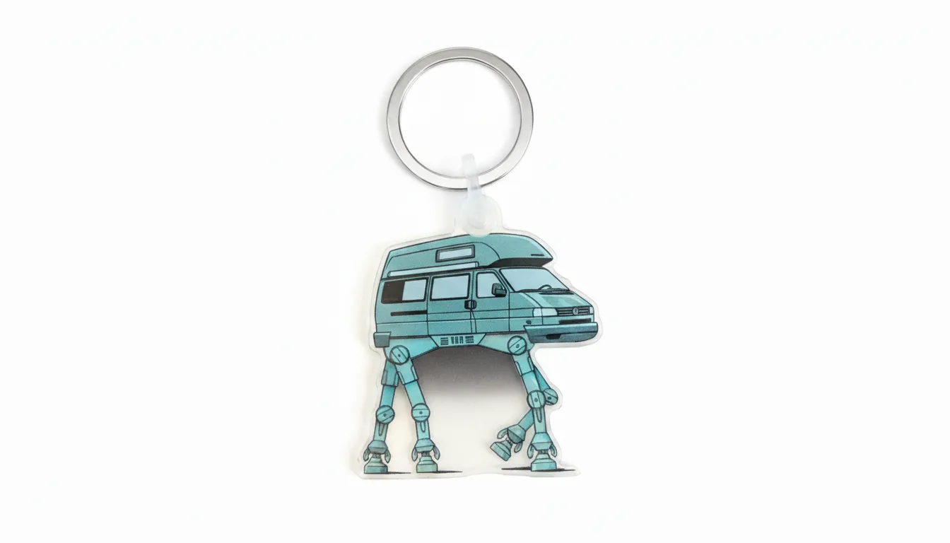 Llavero Volkswagen T4 California Exclusive Star wars