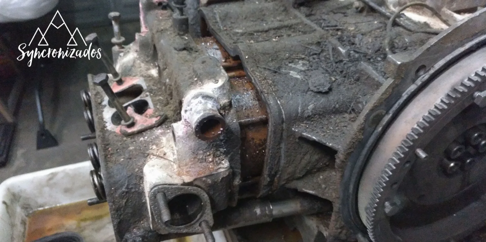 Motor sucio