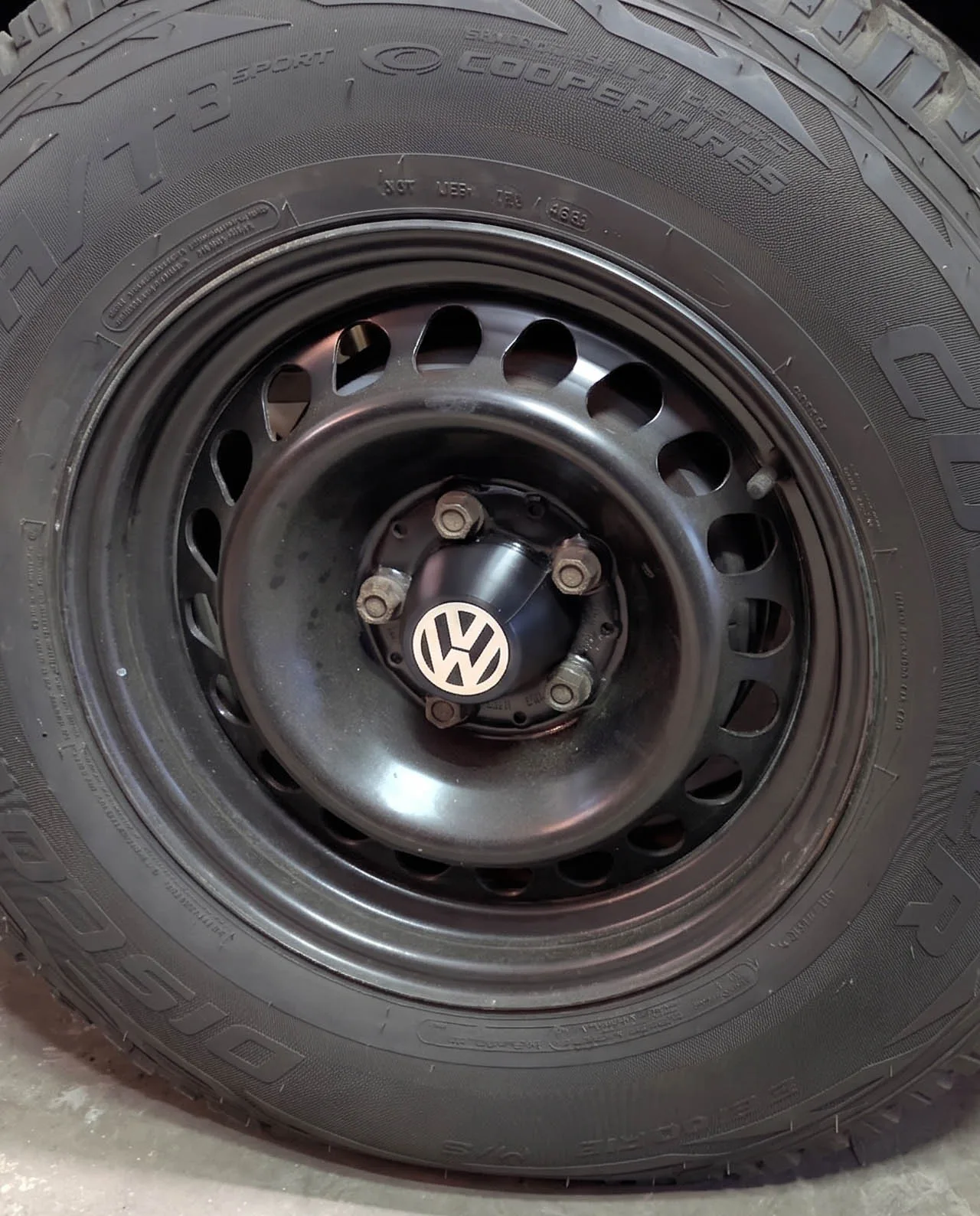 Tapas buje para VW T3
