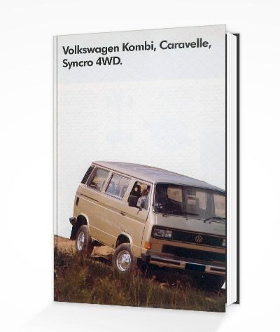Manual Volkswagen Kombi, Caravelle, Syncro 4WD